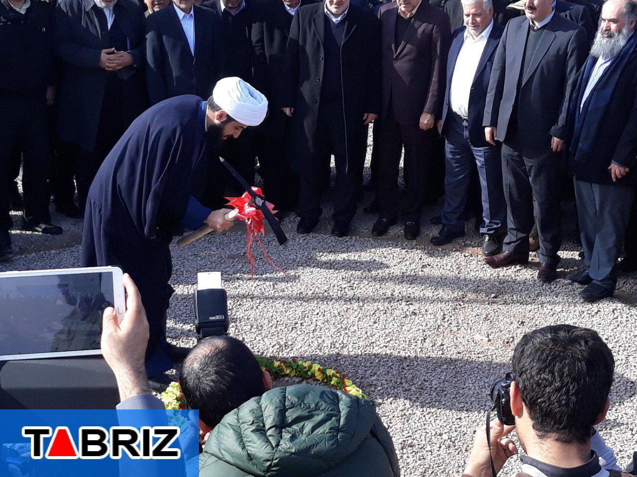 کلنگ نیروگاه 500 مگاواتی سیکل ترکیبی ارس بر زمین زده شد/تصاویر