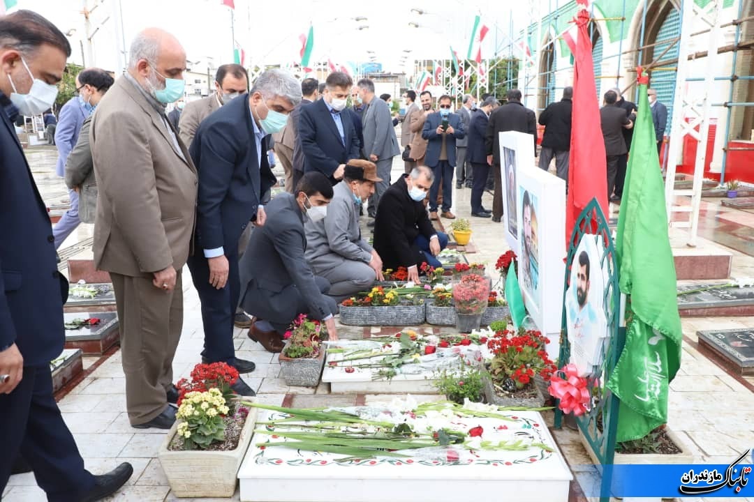 برگزاری مراسم بزرگداشت سربازان گمنام در مازندران+ گزارش تصویری