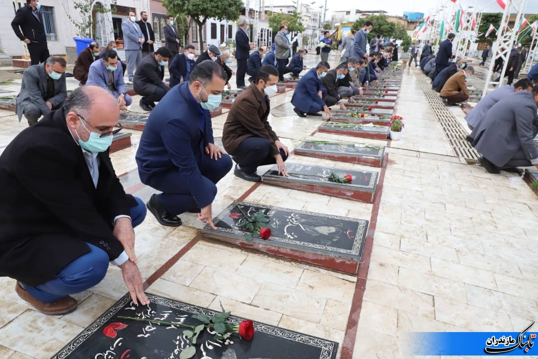 برگزاری مراسم بزرگداشت سربازان گمنام در مازندران+ گزارش تصویری